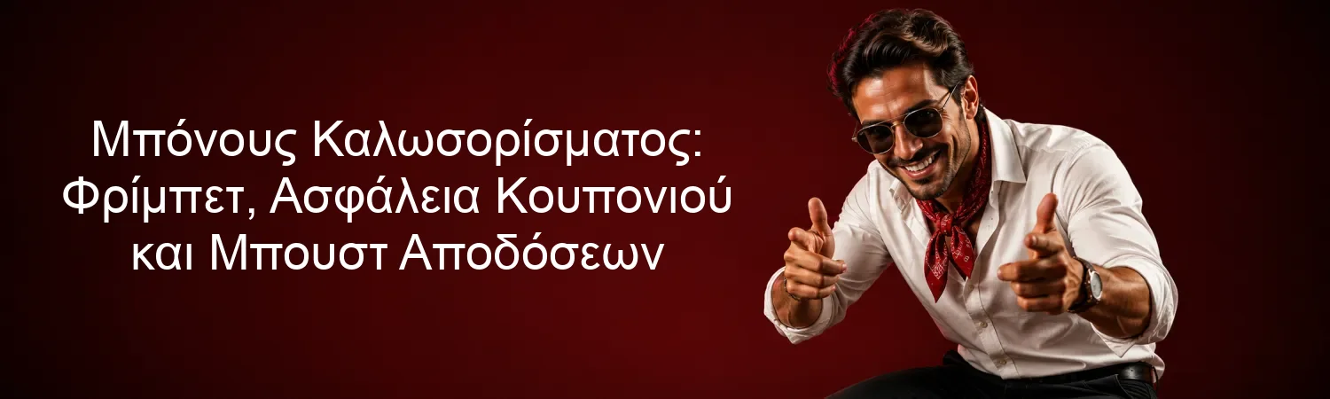 Μπόνους Καλωσορίσματος: Φρίμπετ, Ασφάλεια Κουπονιού και Μπουστ Αποδόσεων Μπόνους Καλωσορίσματος: Φρίμπετ, Ασφάλεια Κουπονιού και Μπουστ Αποδόσεων